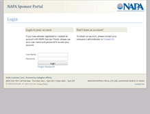 Tablet Screenshot of napasponsor.eo-insurance.com